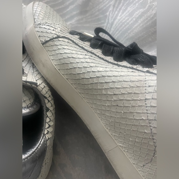 Zadig & voltaire white snake sneakers with crystals - Picture 7 of 9